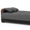 Mobimax Sofa Bed in Gray Fabric by Casamode w/Options