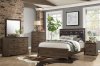 Beaver Creek 5Pc Bedroom Set 1609 in Rustic Brown by Homelegance