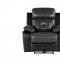 U5050 Power Motion Sofa in Blanche Charcoal by Global w/Options