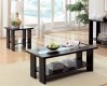 Luminar II Coffee & 2 End Table Set CM4559 in Espresso w/Options