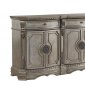 Northville Server 66926 in Antique Silver by Acme w/Wood Top