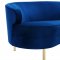 Baila Sofa TOV-S135 in Navy Velvet Fabric by TOV Furniture