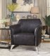 Basseri 2Pc Accent Chair Set 1294GY-1 in Dark Gray - Homelegance