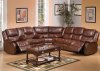 50200 Fullerton Power Motion Sectional Sofa in Brown by Acme