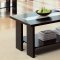 Luminar II Coffee & 2 End Table Set CM4559 in Espresso w/Options