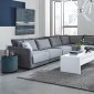 Seanna Sectional Sofa 551441 in Light & Dark Gray by Coaster