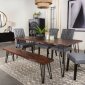 Neve Dining Table 193861 in Sheesham by Coaster w/Options