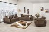 Modena Sectional Sofa in Chocolate Fabric by Casamode w/Options