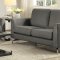 Canaan Sofa 9935GY in Gray by Homelegance w/Options