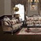 Christie Traditional Sofa in Light Brown Fabric w/Options