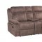 Kisner Motion Sofa & Loveseat Set in Brown by Klaussner