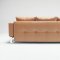 Camel, Black or White Leatherette Modern Sofa Bed by Innovation