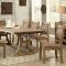 Gianna CM3829T Dining Table in Solid Pine Wood w/Options