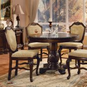 Chateau De Ville 64082 Dining Set 5Pc Espresso by Acme w/Options