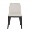 Osaka Dining Chair Set of 2 in Light Gray Leather by J&M