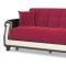 Proline Red Sofa Bed in Fabric by Casamode w/Options