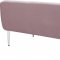 Willow Sofa 687 in Pink Velvet Fabric by Meridian w/Options