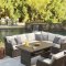 Easy Isle Outdoor Sectional Sofa/Chair P455 by Ashley w/Options