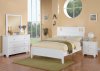 F9123 Kids Bedroom 4Pc Set in White by Boss w/Options