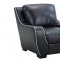 U8080 Sofa in Black Bonded Leather by Global Furniture USA