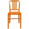 Alton Set of 4 Dining Chairs NA15OR in Orange by LeisureMod