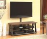 700217 TV Stand in Brown/Black Pewter by Coaster