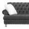 U5266 Sofa & Loveseat Set in Gray Velvet by Global w/Options