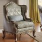 Fiorella Accent Chair 8412-1 in Taupe Fabric by Homelegance