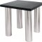 Piper Coffee Table 243 in Black & Chrome by Meridian w/Options