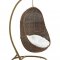 Bean Outdoor Patio Wood Swing Chair by Modway