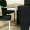 Black Glass Top Modern Elegant Dining Table w/Optional Chairs