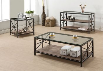 701398 Coffee Table 3Pc Set by Coaster w/Options [CRCT-701398]