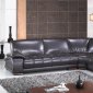 Richmond Dark Espresso Leather Sectional Sofa by VIG