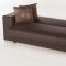 Kobe Escudo Brown Sofa Bed in Leatherette w/Options