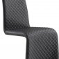 D6671DC-BL Dining Chair Set of 4 in Black PU by Global