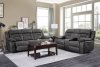 Madrona Hill Motion Sofa 9989GY in Gray by Homelegance w/Options