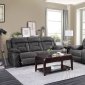 Madrona Hill Motion Sofa 9989GY in Gray by Homelegance w/Options