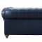 Durango Sofa TOV-S38 in Rustic Navy Blue Leather - TOV Furniture