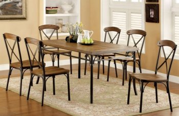 Crosby CM3827T Dining Set in Bronze Tone w/Options [FADS- CM3827T-Crosby]