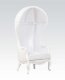 59115 Jana Accent Chair in White Leatherette by Acme