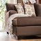 Wessington Sectional Sofa SM6111 U-Shaped in Chocolate Fabric