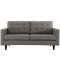 Empress Sofa in Granite Fabric by Modway w/Options