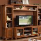 91095 Dita Wall Unit in Light Oak by Acme