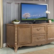 Chambord TV Stand 18280-T in Champagne Gold Tone by Homelegance