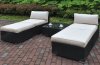 422 Outdoor Patio 5Pc Sectional Sofa Set by Poundex w/Options