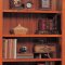 Oak Finish Versatile Bookcase w/Optional Corner Bookcases