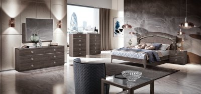 Nabucco Night Bedroom in Silver Birch by ESF w/ Options