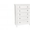 Tamarack Bedroom Set 5Pc 00-044 in White by NCFurniture