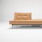 Camel, Black or White Leatherette Modern Sofa Bed By Innovation