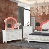 Rosie Bedroom Set 5Pc in White